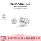 潘多拉（PANDORA）[女神節禮物]閃耀雪花耳釘自然季度簡(jiǎn)約精致高級