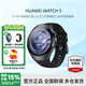 華為（HUAWEI） WATCH5 【咨詢(xún)領(lǐng)優(yōu)惠】華為新款手表 智能手表 首創(chuàng  )X-TAP智感窗鴻蒙腕上小藝 eSIM先鋒通信 蒼穹黑 46mm 不銹鋼表殼 氟橡膠表帶