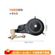 Tooquv兒童自行車(chē)剎車(chē)配件童車(chē)前輪鉗型剎車(chē)器后鼓剎V剎單車(chē)剎車(chē)線(xiàn)裝置 70規格抱閘-黑