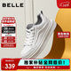 百麗男厚底增高小白鞋秋款運動(dòng)休閑板鞋A2259CM5 白單里 41