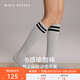 MAIA ACTIVE 5感瑜伽襪 墊上運動(dòng) 分區點(diǎn)膠長(cháng)筒 61SO05 銀魚(yú)灰 XS