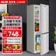 奧克斯雙門(mén)冰箱家用小型辦公室出租房宿舍用雙開(kāi)門(mén)中型二門(mén)電冰箱節能省電 【抽屜款】248升級款【冷藏四層冷凍二層】151L