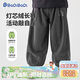 巴帝巴帝秋季款嬰幼兒童燈芯絨長(cháng)褲休閑運動(dòng)衛褲 深灰  輪廓小熊 110