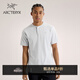 ARC'TERYX始祖鳥(niǎo) KADEM HENLEY SS 透氣 男子 速干短袖T恤 Solitude Heather/隱秘灰 L