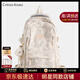 CRTNZO KROEZ輕奢書(shū)包初中高中大容量雙肩包女大學(xué)生背包高顏值書(shū)包簡(jiǎn)約超輕便 米白大號-輕奢書(shū)包送女大學(xué)生初中高中小學(xué)4-6年級禮物