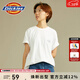 Dickies純棉短袖T恤男 夏季圓領(lǐng)休閑簡(jiǎn)約城市純色基本款百搭上衣 11799 白色 （寬松版型) M