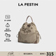 拉菲斯?。↙a Festin）堆堆雙肩包包女2026新款背包大容量學(xué)生通勤書(shū)包生日婦女節禮物 奶杏棕(小號)