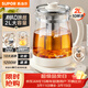 蘇泊爾（SUPOR）2L大容量 養生壺燒水壺花茶壺電水壺電熱水壺煮茶壺 0膠水有鈦0涂層 304不銹鋼濾網(wǎng) SW-20YQ68C