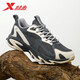 特步（XTEP）男鞋戶(hù)外運動(dòng)鞋登山鞋2026春季新款旅游鞋官方正品休閑男鞋子防滑 木炭灰/茶白色 43