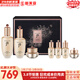 后（The history of Whoo）后套裝拱辰享水妍津率享雪玉凝天氣丹水乳霜秘貼套盒女護膚品禮盒 后天率丹水乳霜7件套修復緊致353ml