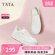 他她TATA女鞋年秋小白鞋運動(dòng)時(shí)尚休閑鞋板鞋鞋子 米白 37