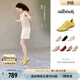 Allbirds【董潔同款】赤足鞋Air Flow呼吸芭蕾鞋舞蹈春季女鞋多巴胺休閑鞋 陽(yáng)光黃 38 /W8 女碼