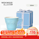 Wedgwood【女神節禮品】威基伍德 歡愉假日系列陶瓷杯藍色馬克杯茶杯水杯
