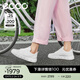 愛(ài)步（ECCO）板鞋女 時(shí)尚潮流百搭經(jīng)典軟面舒適休閑運動(dòng)鞋女鞋 街頭209713 白色20971301007 37 (235mm)