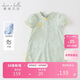 戴維貝拉（DAVE＆BELLA）女童連衣裙兒童漢服夏裝嬰兒寶寶國風(fēng)裙子小女孩