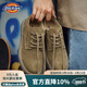 Dickies男士工裝鞋男低幫百搭潮流透氣英倫風(fēng)男士休閑鞋男 駝色 41 