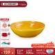 酷彩（Le Creuset）炻瓷16cm/18cm麥片碗 創(chuàng  )意沙拉水果菜盤(pán)家用多功能碗漸變色餐具 18厘米麥片碗杏桃色