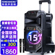 TEMEISHENG 特美聲SL15-31廣場(chǎng)舞戶(hù)外移動(dòng)大功率演出活動(dòng)拓展主持15寸大音量音響k歌唱歌便攜式藍牙藍牙音箱 15寸標配+2支無(wú)線(xiàn)話(huà)筒+大禮包