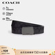 蔻馳（COACH）【品牌直供】男女同款板扣腰帶38MM黑色CY941禮物