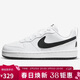 耐克NIKE大童休閑鞋 COURT BOROUGH 運動(dòng)鞋女子DV5456-104白 36.5