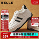 百麗小泡芙厚底增高小白鞋女輕盈運動(dòng)休閑板鞋B1831BM4 奧利奧 36