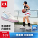 安德瑪（Under Armour）兒童籃球鞋男女童防撞耐磨鞋頭BOA橡膠厚底防滑籃球鞋2531502