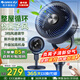 格力（GREE）電風(fēng)扇家用空氣循環(huán)扇客廳臥室辦公宿舍落地扇渦輪對流換氣扇臺式桌面小風(fēng)扇廣角搖頭臺地兩用電扇 【旗艦負離子香薰遙控】清新循環(huán)風(fēng) 1905Bg3