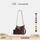 蔻馳（COACH）【禮物】新款女士BLEECKER 21號水桶包單肩斜挎包大容量冬季女包 B4/楓樹(shù)棕色