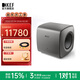 KEF KC62 大功率超低音揚聲器 HiFi高保真家用客廳影音高配電視音響 家庭影院有源低音炮音箱  一只 鈦金灰色