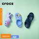 CROCS卡駱馳檀健次同款洞洞鞋男沙灘鞋|10001 深藍色-410 41/42(260mm)