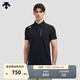 DESCENTE迪桑特TRAINING系列綜訓TOUGH男士短袖POLO衫夏季 BK-黑色 L (175/96A)