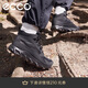 愛(ài)步（ECCO）透氣輕便戶(hù)外休閑鞋中幫穩定運動(dòng)鞋男 驅動(dòng)820224 黑色40
