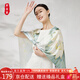 織錦樓真絲絲巾女100%桑蠶絲印花圍巾中國風(fēng)旅游防曬裝飾披肩生日禮物