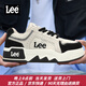 Lee男鞋夏季新款休閑鞋潮流厚底面包鞋男士板鞋增高運動(dòng)鞋時(shí)尚鞋子男 黑色【網(wǎng)面款】 41 【腳瘦請拍小一碼】