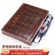 唐豐茶盤(pán)實(shí)木不銹鋼底盤(pán)家用簡(jiǎn)約小茶臺抽屜式茶盤(pán)儲排兩用茶托 厚德載物配不秀鋼茶盤(pán)