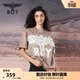 BOY LONDON【后啟示錄】潮牌短袖春夏情侶款老鷹印花T恤N01003 咖啡 XS