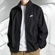 耐克（NIKE）外套男士 2026春季新款運動(dòng)服裝休閑梭織上衣立領(lǐng)防風(fēng)衣透氣夾克 HV1140-010/熱推款 L 【175】體重130~150斤左右