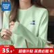 真維斯（Jeanswest）純棉t恤女2025新款秋季女士慵懶風(fēng)休閑長(cháng)袖上衣通勤簡(jiǎn)約打底衫HG 青檸綠(夏日椰樹(shù)胸標) M (160/84A)