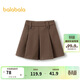 巴拉巴拉童裝兒童半身裙秋冬裝女童短裙中大童百搭洋氣時(shí)尚百褶裙
