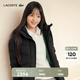 LACOSTE法國鱷魚(yú)女裝25秋冬新款時(shí)尚連帽鵝絨羽絨服外套|BF2513 031/黑色 S 36