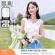 香影（xiangying）吊帶背心女內搭2025夏季新款打底衫修身顯瘦前后兩穿白色上衣 白色 均碼
