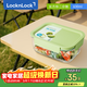 樂(lè )扣樂(lè )扣（LOCK&LOCK）耐熱玻璃飯盒微波爐保鮮便當盒2分隔L【女神節禮品】NG525G_630ml
