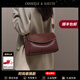 CHANEELR & KARITH包包女包牛皮新款斜挎單肩枕頭小包輕奢生日禮物送女友老婆 酒咖色 高級感送女朋友愛(ài)人實(shí)用高檔