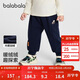 巴拉巴拉寶寶長(cháng)褲男童工裝束腳褲秋冬2025休閑褲【商場(chǎng)同款】201425108115