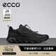 愛(ài)步（ECCO）運動(dòng)鞋男鞋 戶(hù)外徒步鞋輕便透氣跑步鞋男士休閑鞋厚底 驅動(dòng)820264 黑色82026451052 40