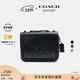 蔻馳（COACH）【專(zhuān)享直降】奧萊女士女包經(jīng)典標志鉚釘裝飾MADISON單肩包斜挎 混合木炭灰色黑色(新款)