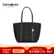 新秀麗（Samsonite）【京東奧萊】潮流時(shí)尚百搭女士托特包單肩手提包包包女包夏季出游 NO3黑色【10.1英寸】