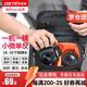蒂森特（dste）一機一鏡 防水相機包 小微單入門(mén)小單反 中號休閑單肩包攝影包 肩帶斜挎背包 配防雨罩 單機+短鏡頭/中長(cháng)鏡頭單獨放
