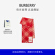 博柏利（BURBERRY）【新禧賀歲系列】張婧儀同款 格紋羊毛圍巾 紅色
