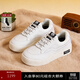 ARTICLE NO.【成毅同款】休閑運動(dòng)小白鞋厚底增高漢堡鞋松糕休閑鞋男女同款 椰奶白 37